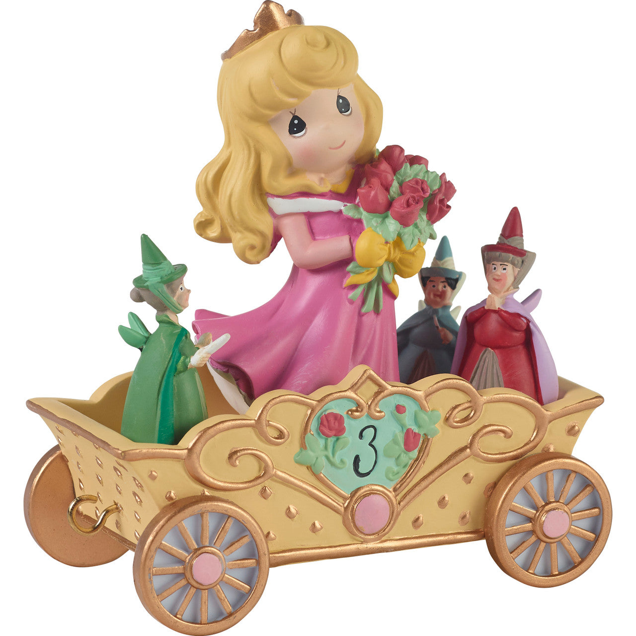 Disney Birthday Parade Now You're Three, A Beauty You'll Always And Forever Be, Age 3, Figurine - Image