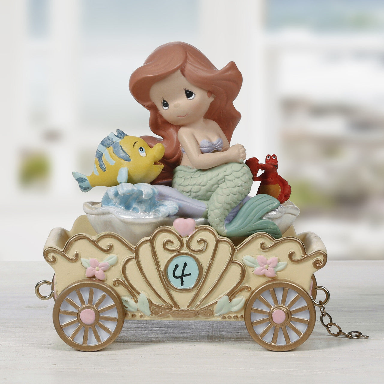 Disney Birthday Parade Make A Splash On Your Birthday, Age 4 Figurine - Image