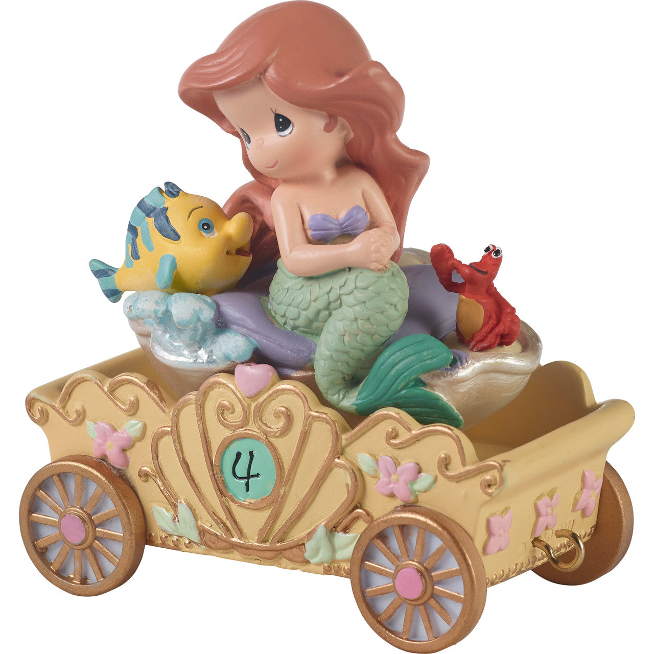 Disney Birthday Parade Make A Splash On Your Birthday, Age 4 Figurine - Image