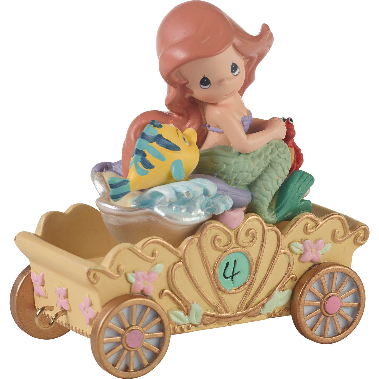 Disney Birthday Parade Make A Splash On Your Birthday, Age 4 Figurine - Image