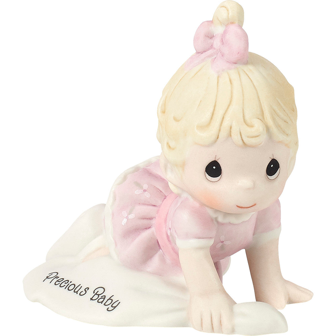 Growing In Grace, Precious Baby Blonde Girl Figurine - Image