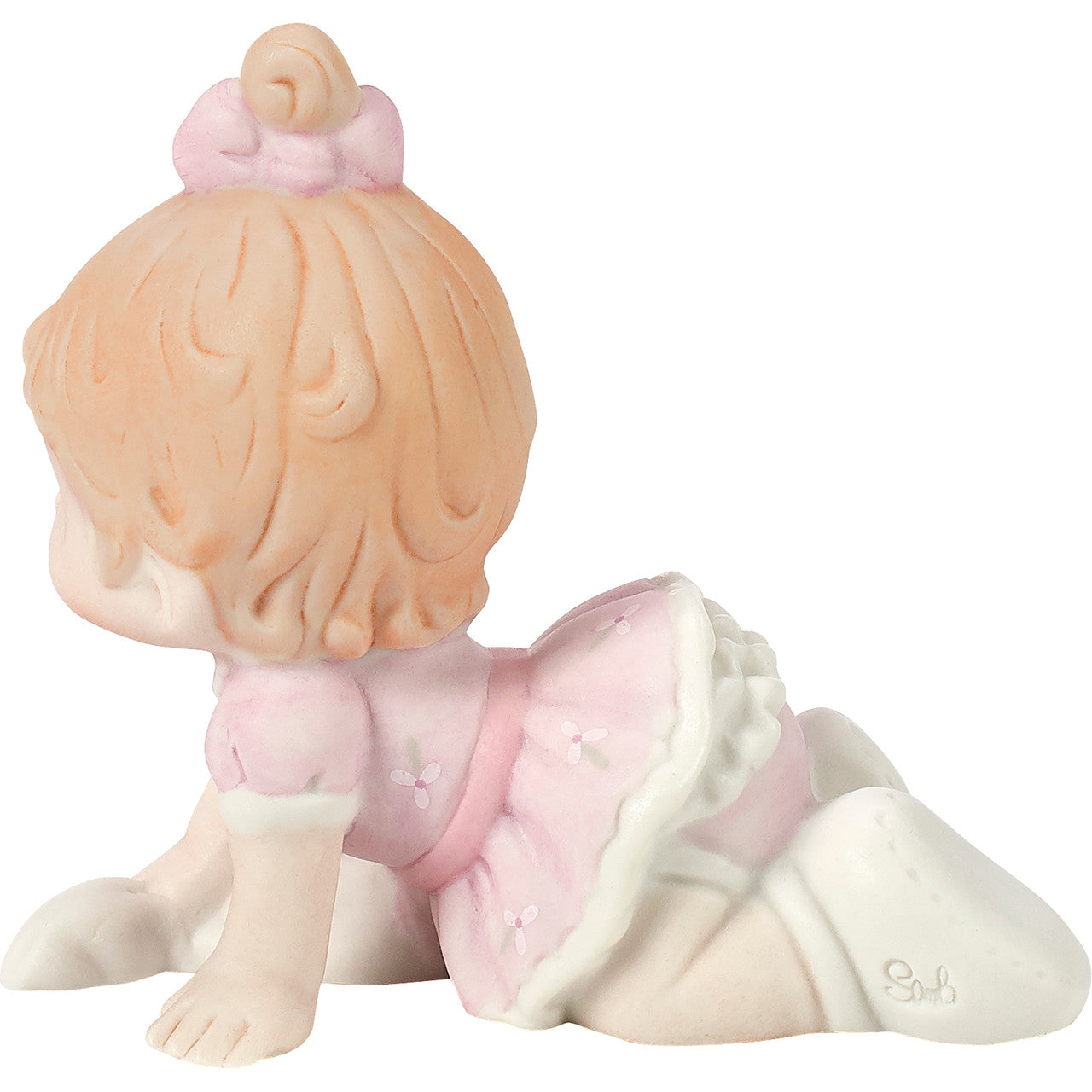 Growing In Grace, Precious Baby Redhead Girl Figurine - Image