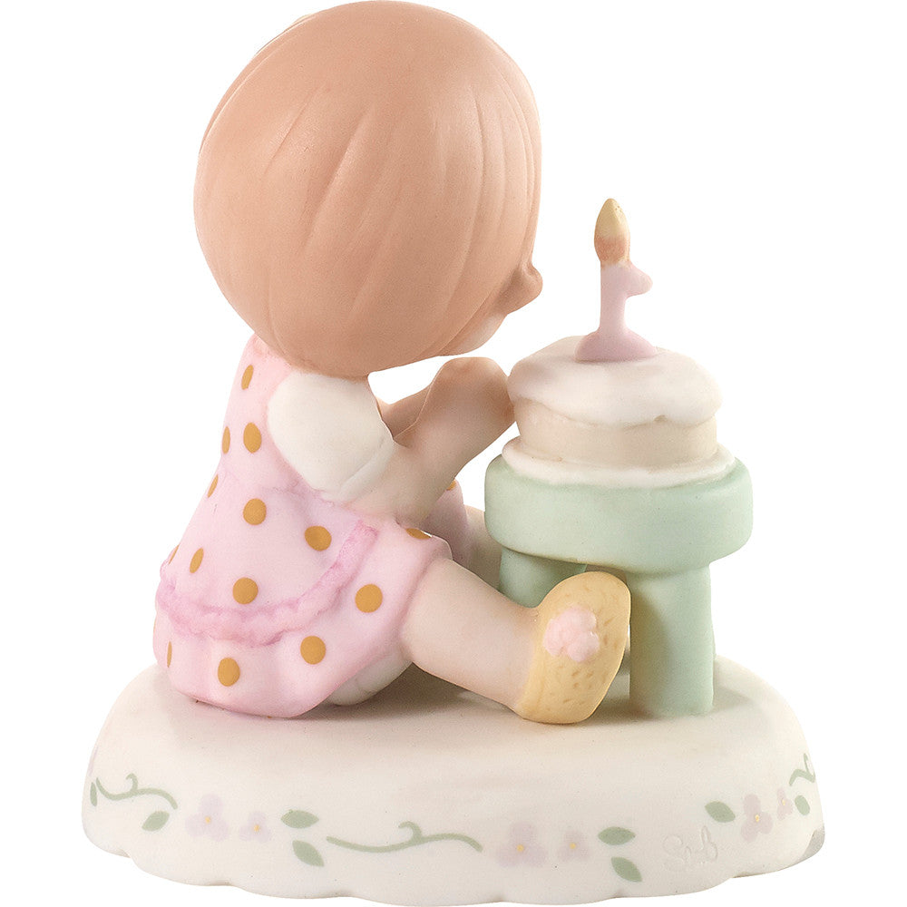 Growing In Grace, Age 1, Redhead Girl Figurine - Image