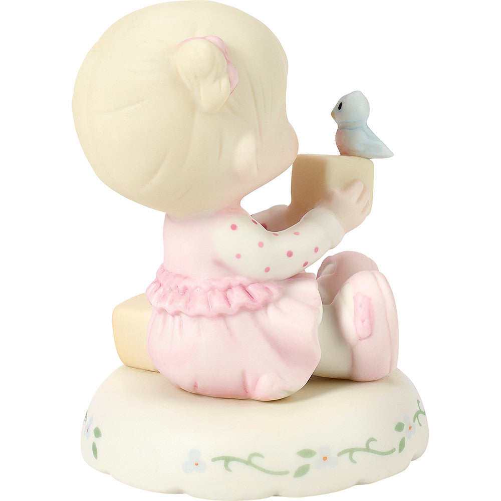 Growing In Grace, Age 2, Blonde Girl Figurine - Image