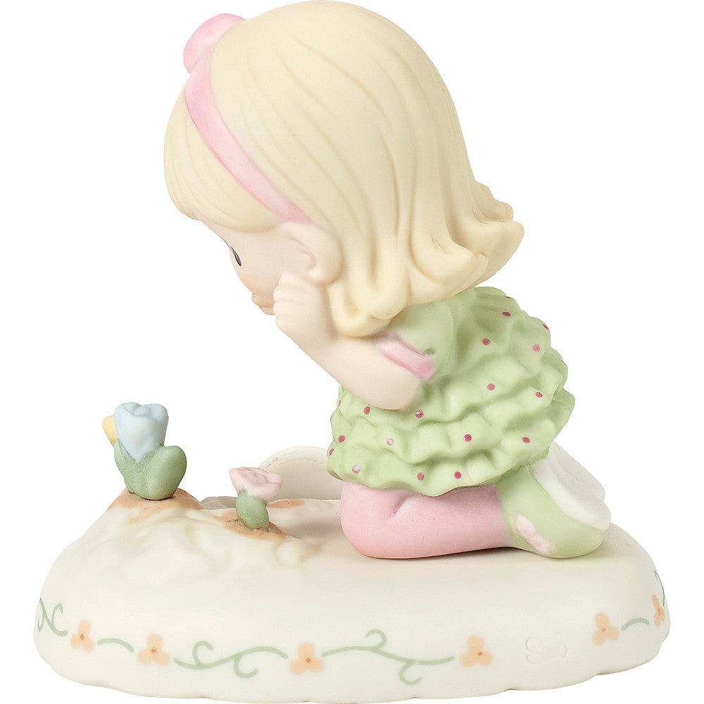 Growing In Grace, Age 3, Blonde Girl Figurine - Image