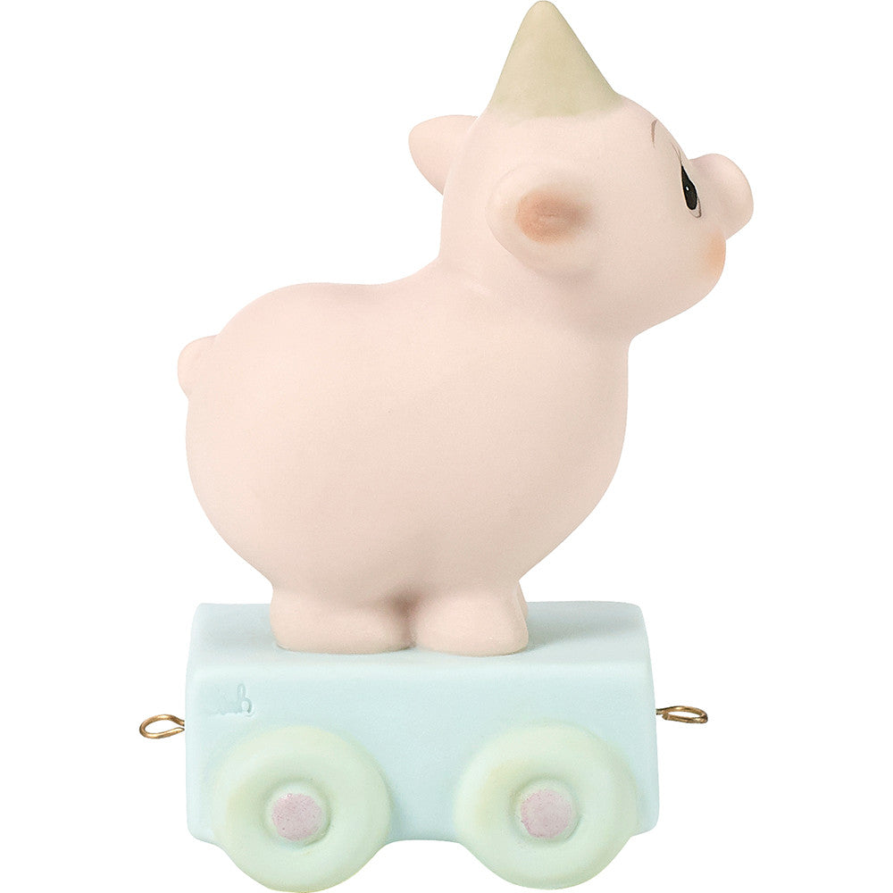 Birthday Train, Age 3, Heaven Bless Your Special Day Figurine - Image