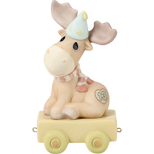 Birthday Train, Age 13, You Mean The Moose To Me Figurine - Image