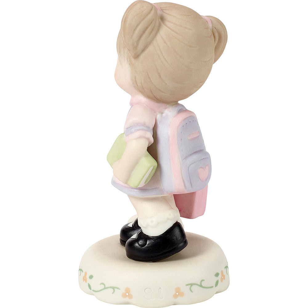 Growing In Grace, Age 5, Brunette Girl Figurine - Image