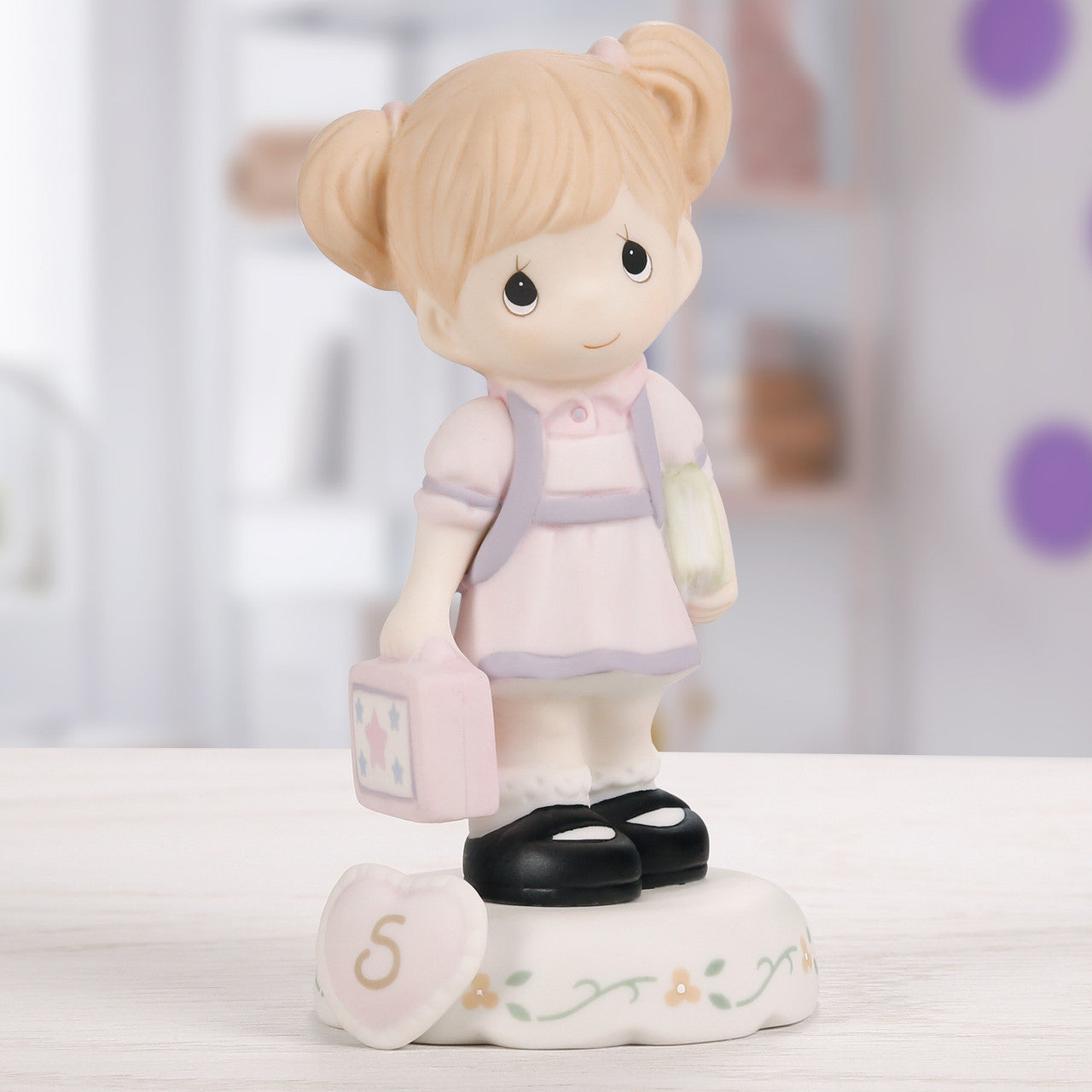 Growing In Grace, Age 5, Redhead Girl Figurine - Image