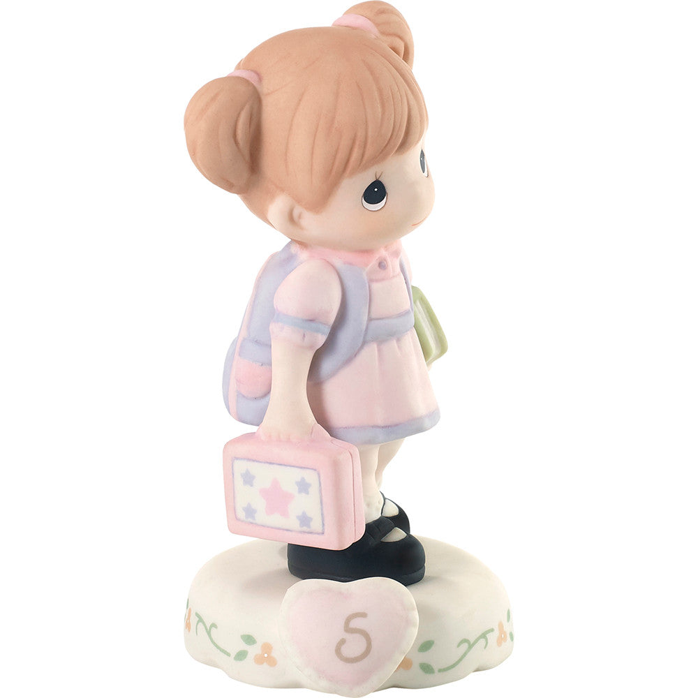 Growing In Grace, Age 5, Redhead Girl Figurine - Image