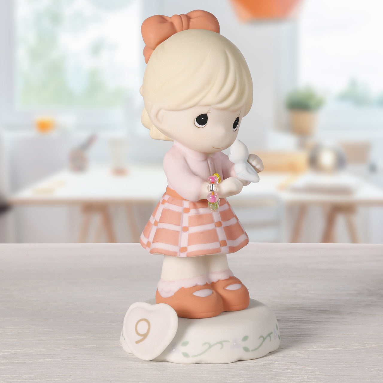 Growing In Grace, Age 9, Blonde Girl Figurine - Image