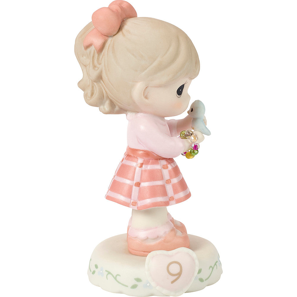 Growing In Grace, Age 9, Brunette Girl Figurine - Image