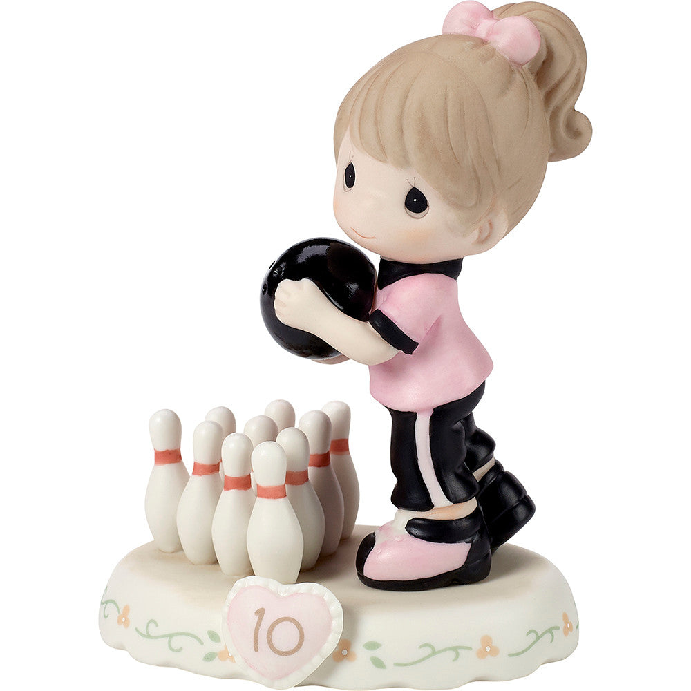 Growing In Grace, Age 10, Brunette Girl Figurine - Image