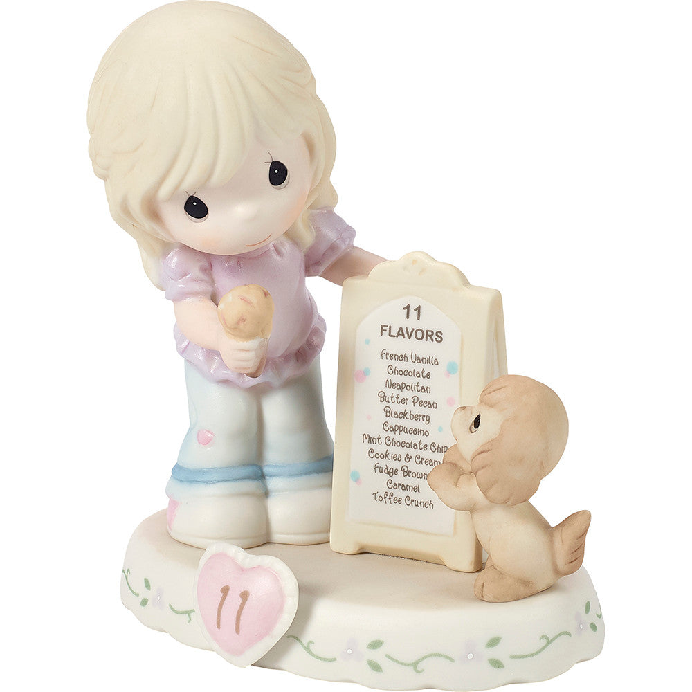 Growing In Grace, Age 11, Blonde Girl Figurine - Image