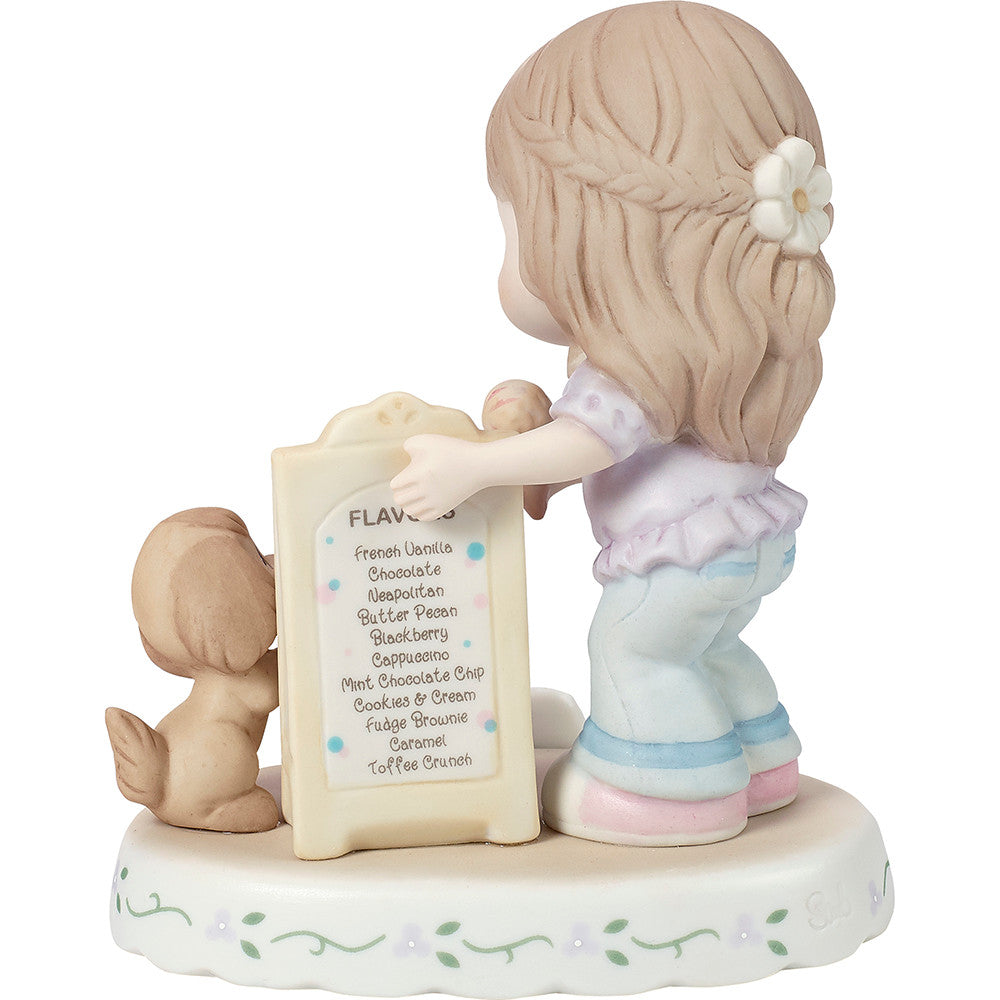 Growing In Grace, Age 11, Brunette Girl Figurine - Image