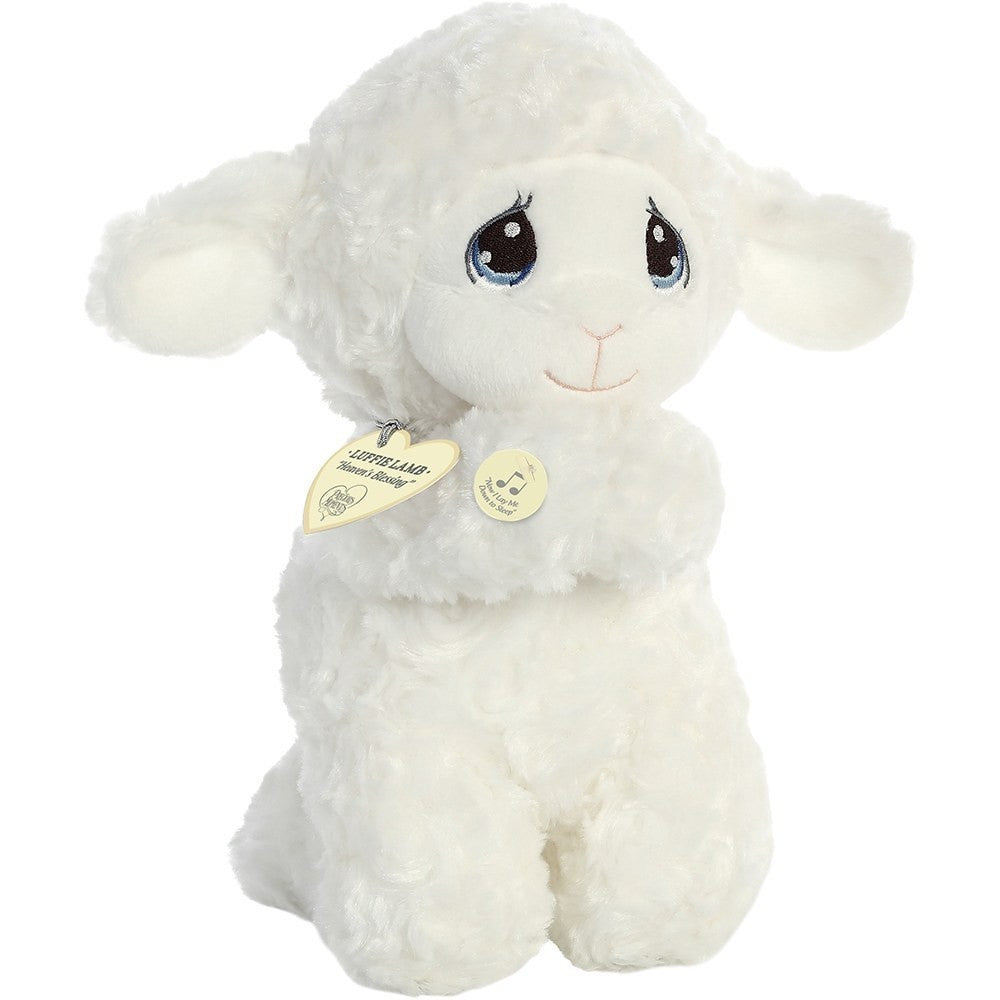 Heaven’s Blessing, Praying Luffie Lamb Stuffed Animal, 10 inches - Image