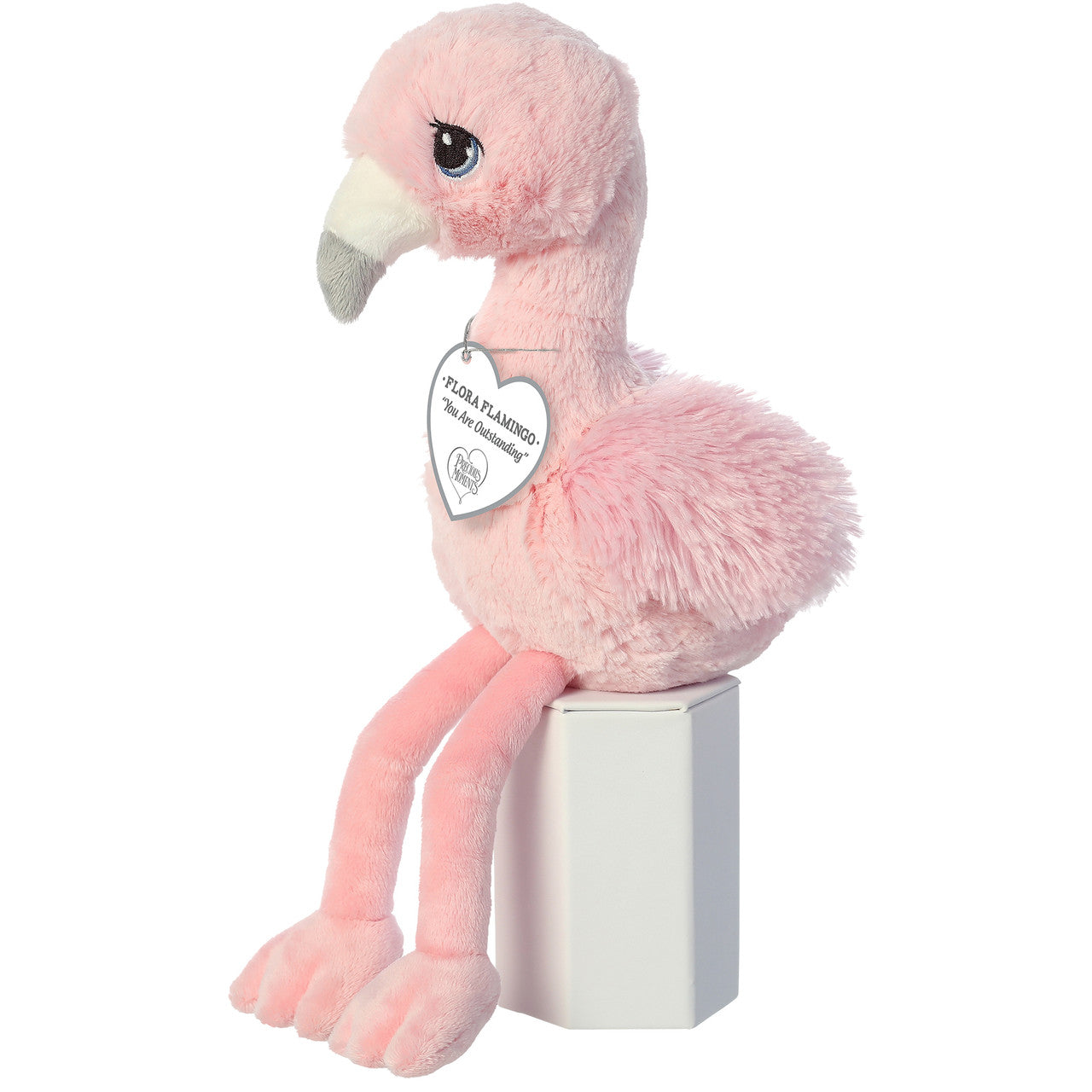 You Are Outstanding Flora Flamingo Stuffed Animal - Image