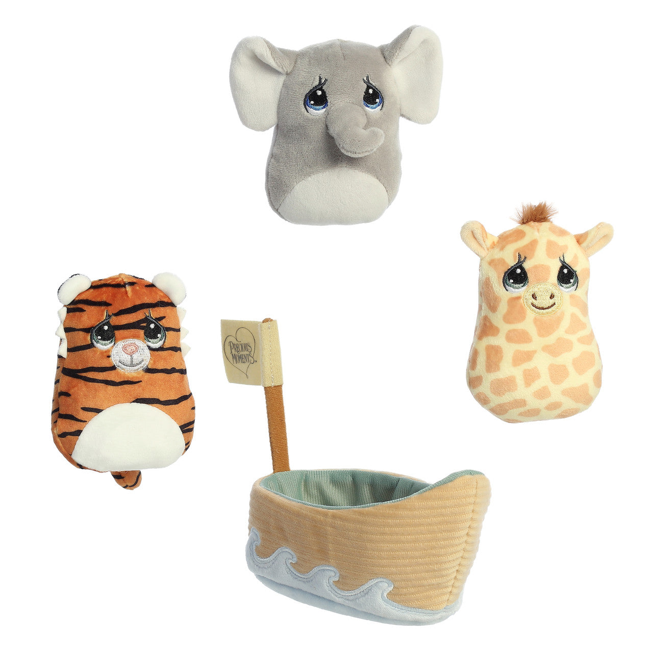 Noah’s Ark 4-Piece Plush Playset - Image