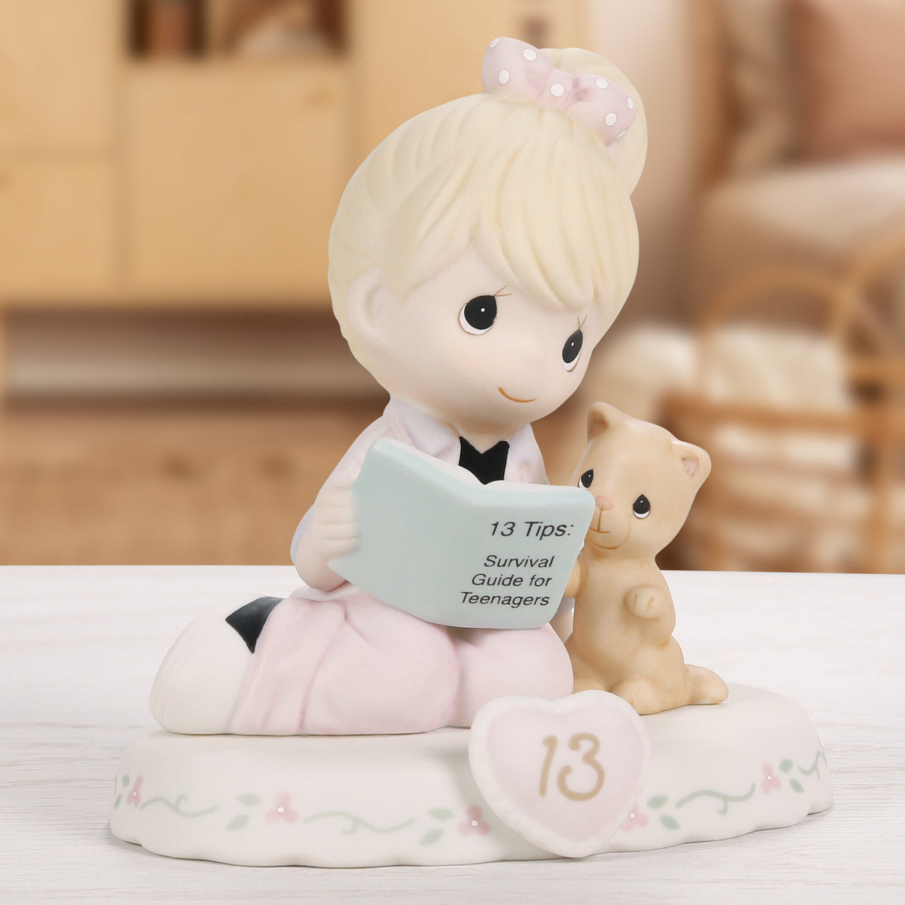 Growing In Grace, Age 13, Blonde Girl Figurine - Image