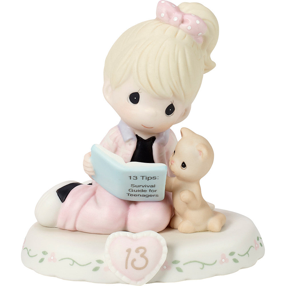 Birthday Gifts, “Growing In Grace, Age 13”, Bisque Porcelain