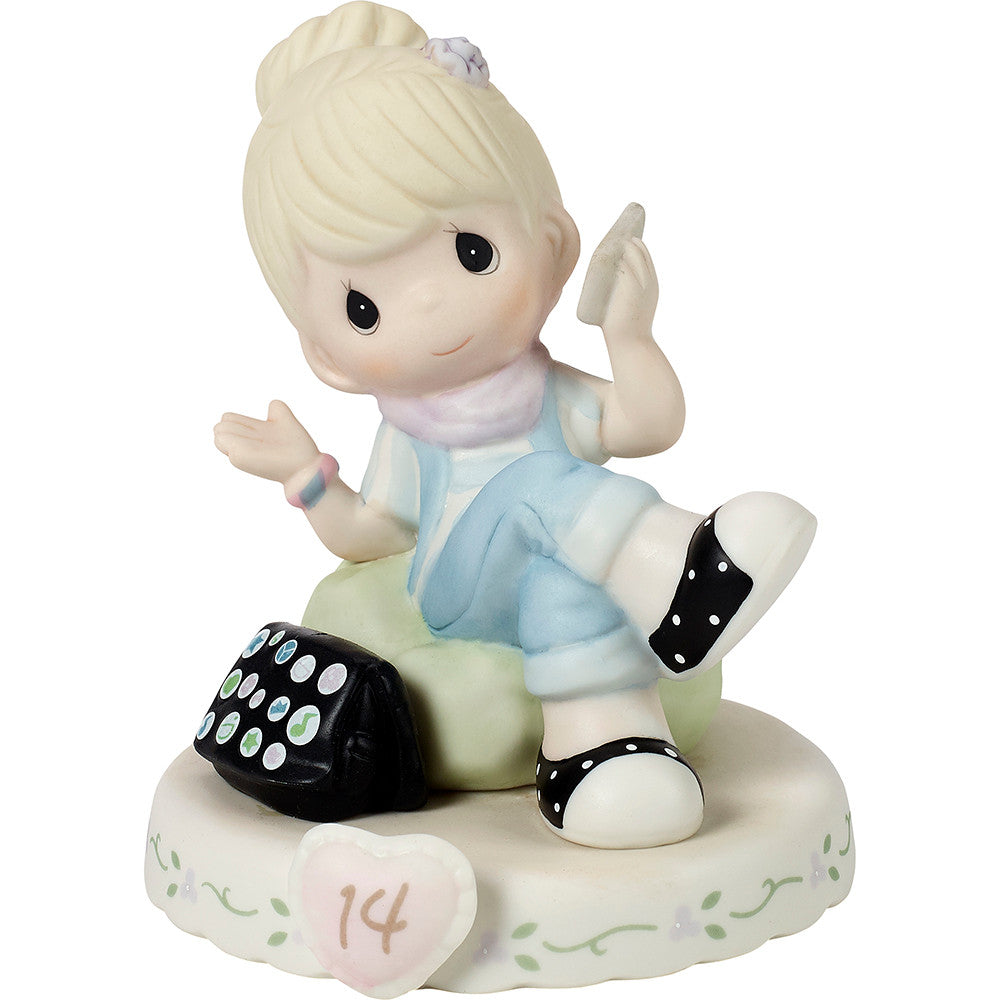 Growing In Grace, Age 14, Blonde Girl Figurine - Image