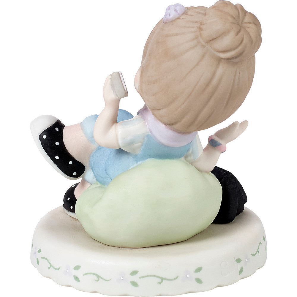 Growing In Grace, Age 14, Brunette Girl Figurine - Image