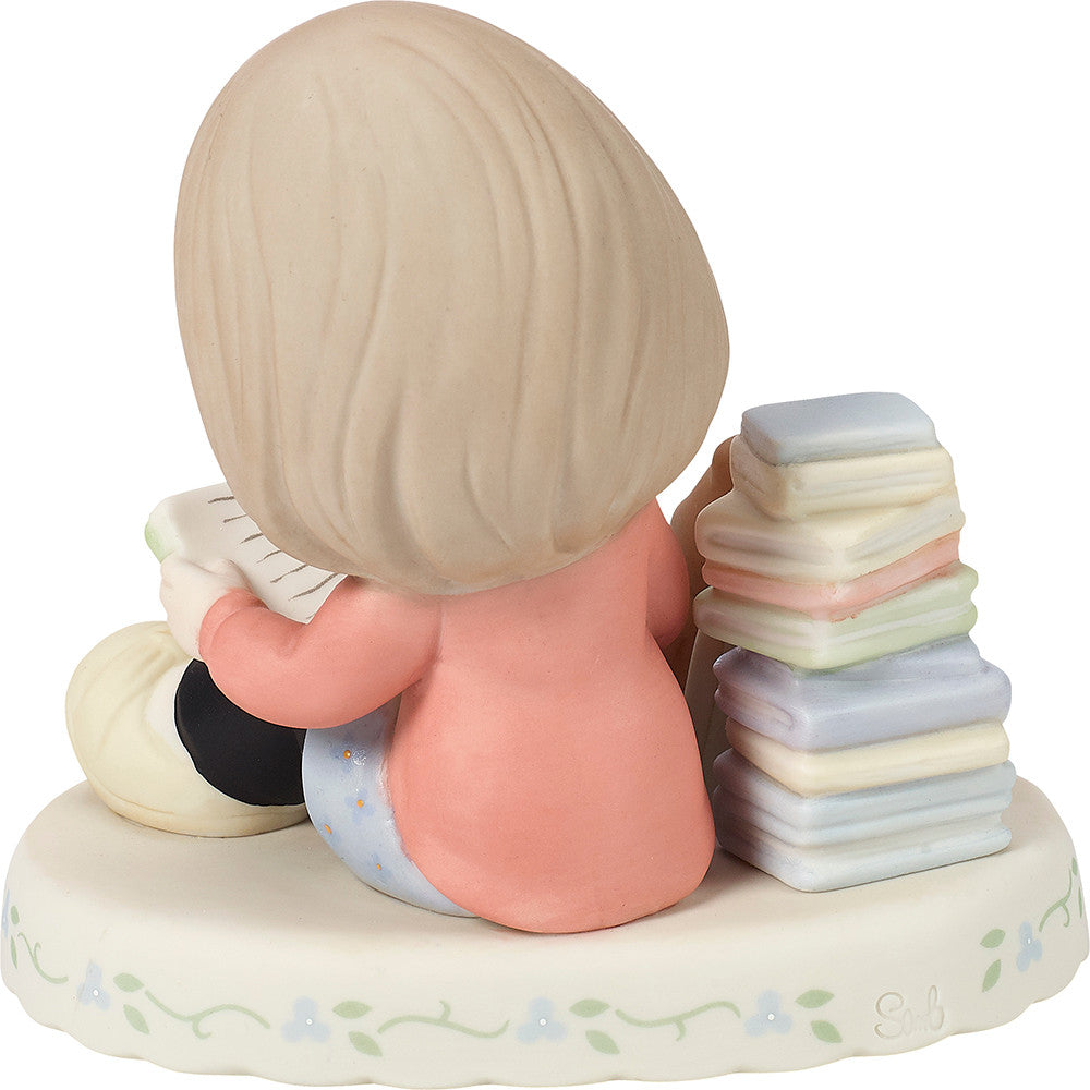 Growing In Grace, Age 15, Brunette Girl Figurine - Image