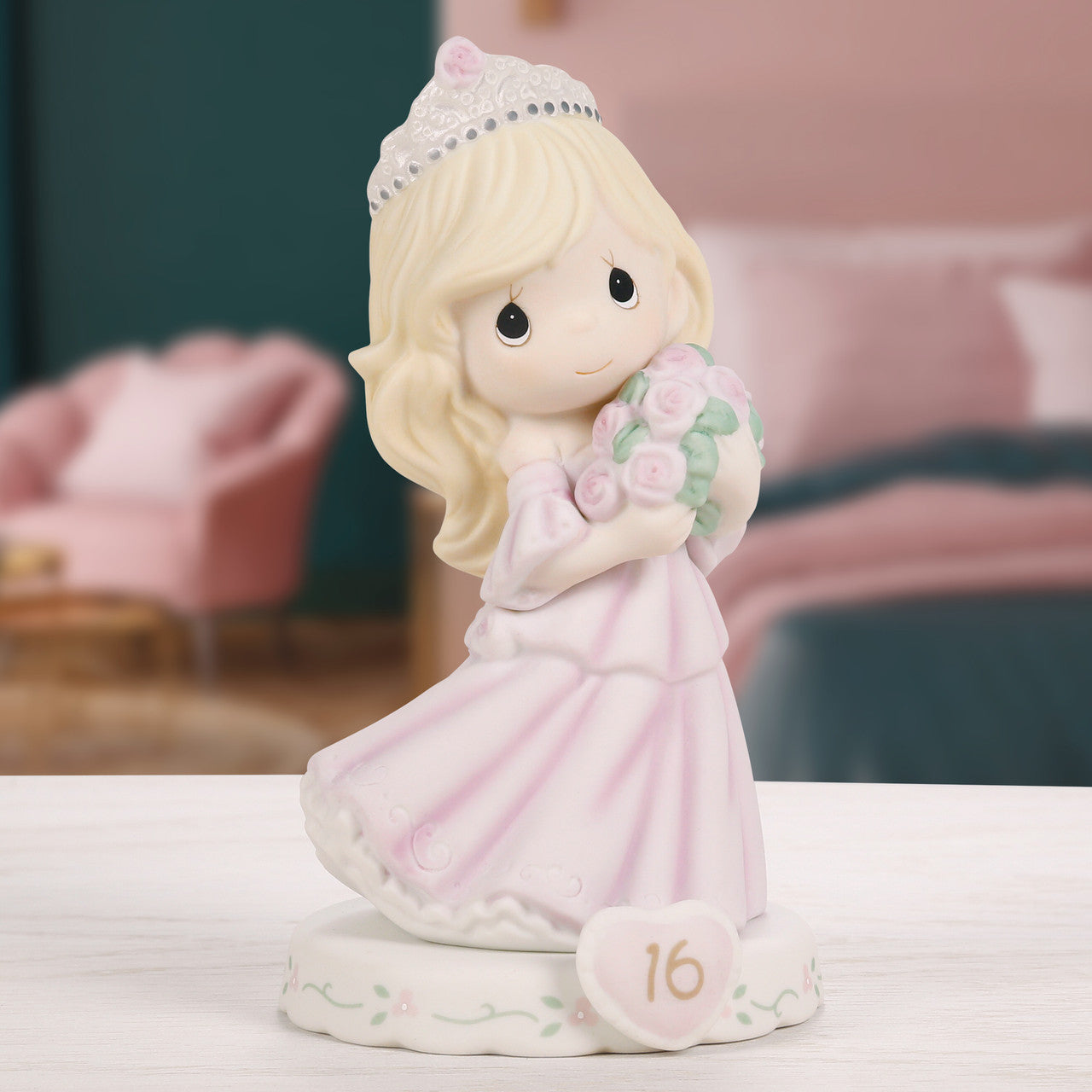 Growing In Grace, Age 16, Blonde Girl Figurine - Image