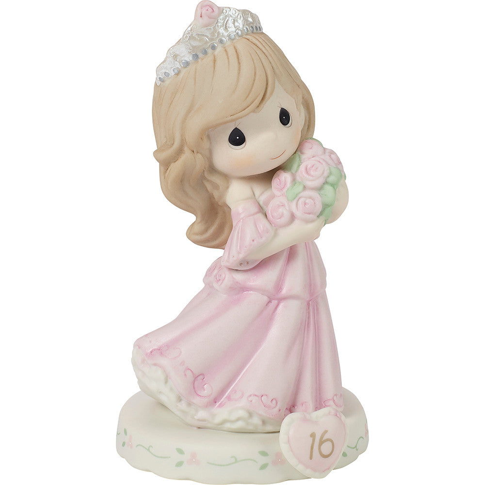 Growing In Grace, Age 16, Brunette Girl Figurine - Image