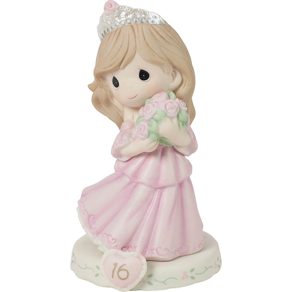 Growing In Grace, Age 16, Brunette Girl Figurine - Image