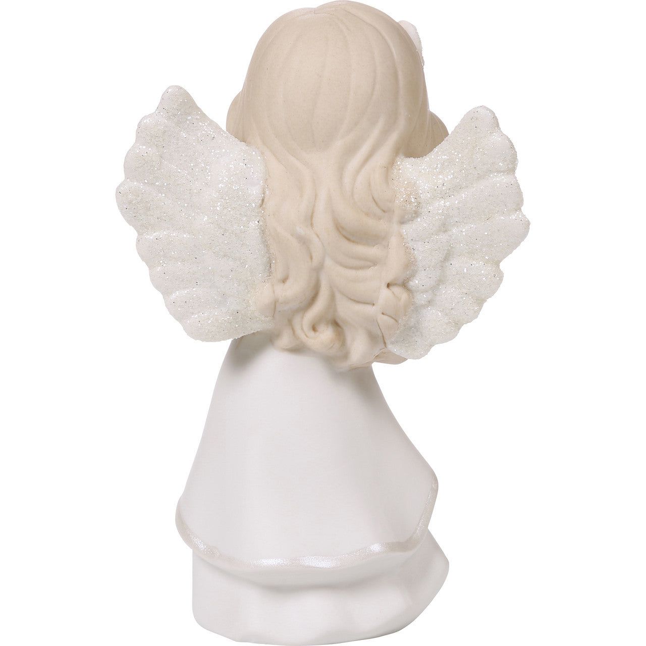 Communion Angel, Bisque Porcelain Figurine - Image