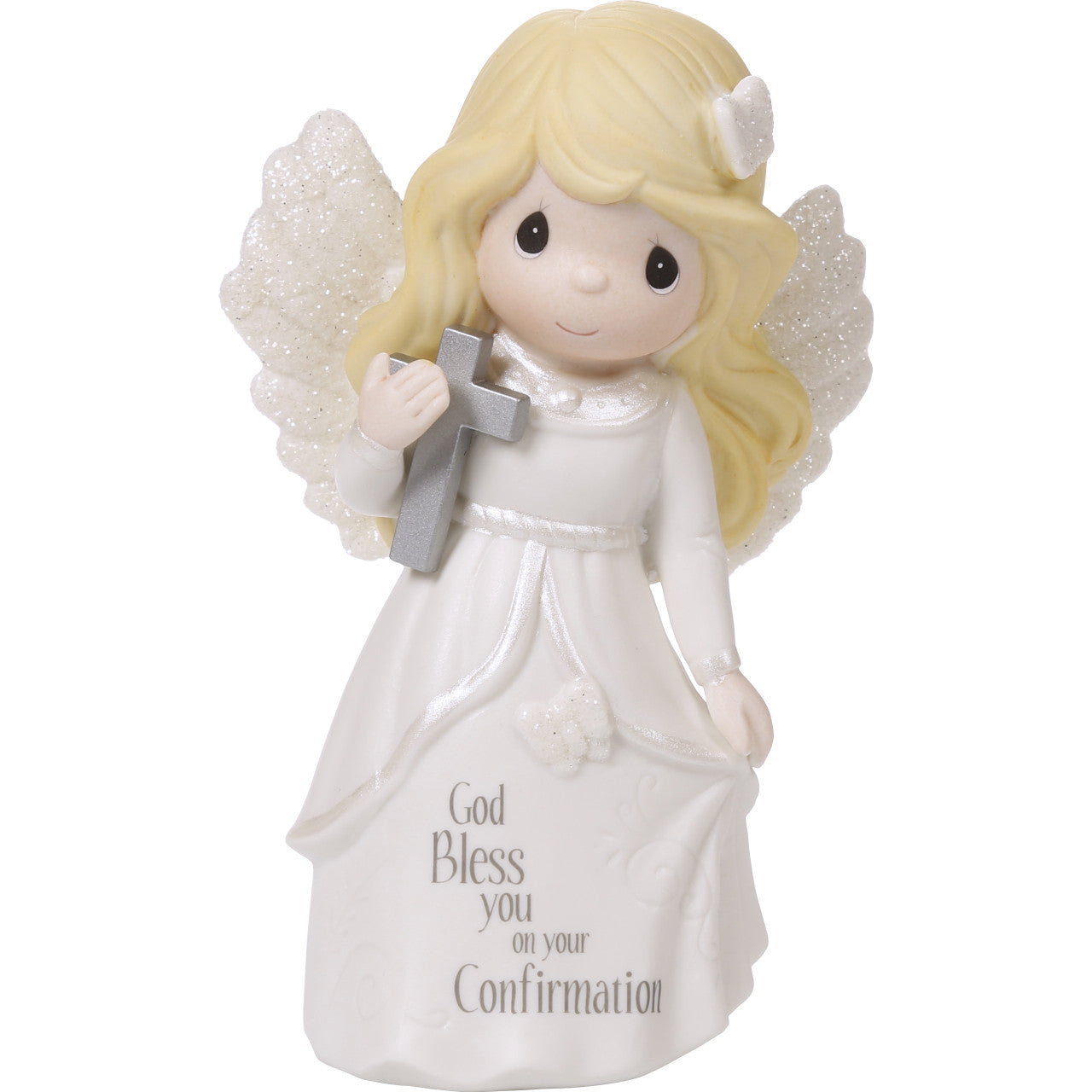 プレシャスモーメント 天使 セット Preciousmoment エンジェル Confirmation Gifts, Angel Porcelain Figurine, #163052