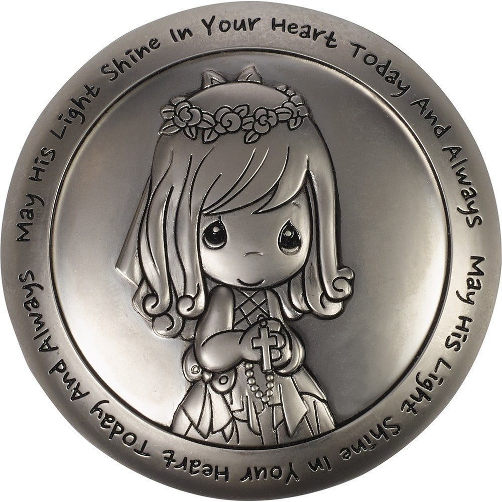 May His Light Shine In Your Heart Today And Always, Rosary Box With Rosary, Girl - Image