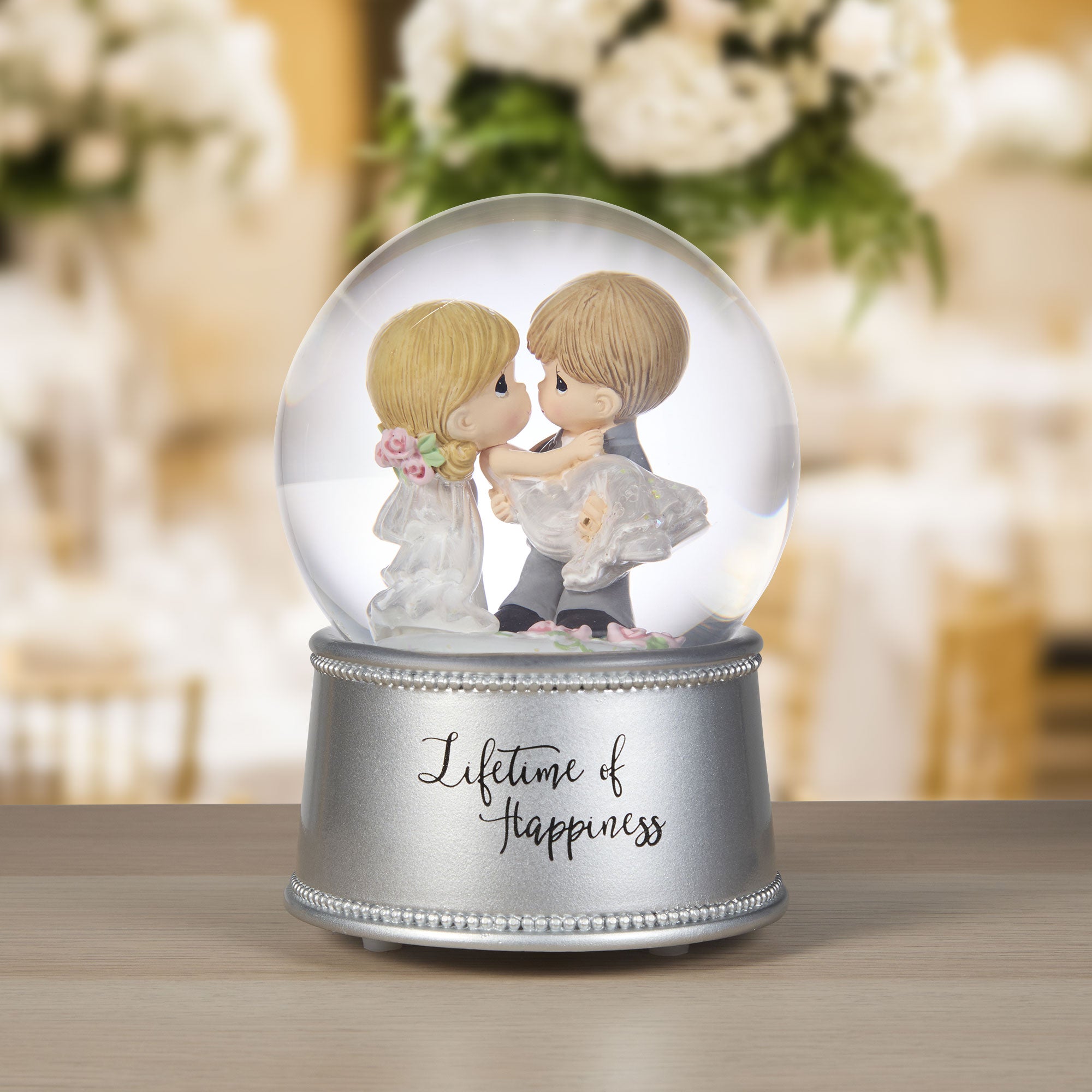 Lifetime Of Happiness Musical Snow Globe