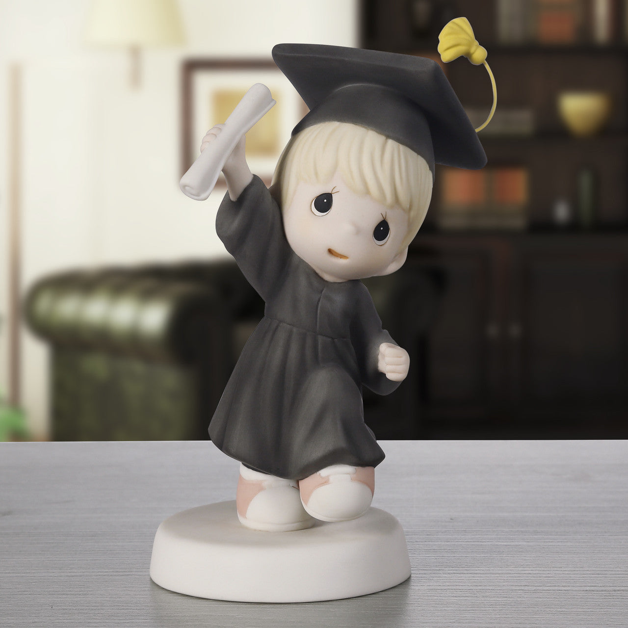 Your Story Is Just Beginning Blond Graduation Figurine - Image