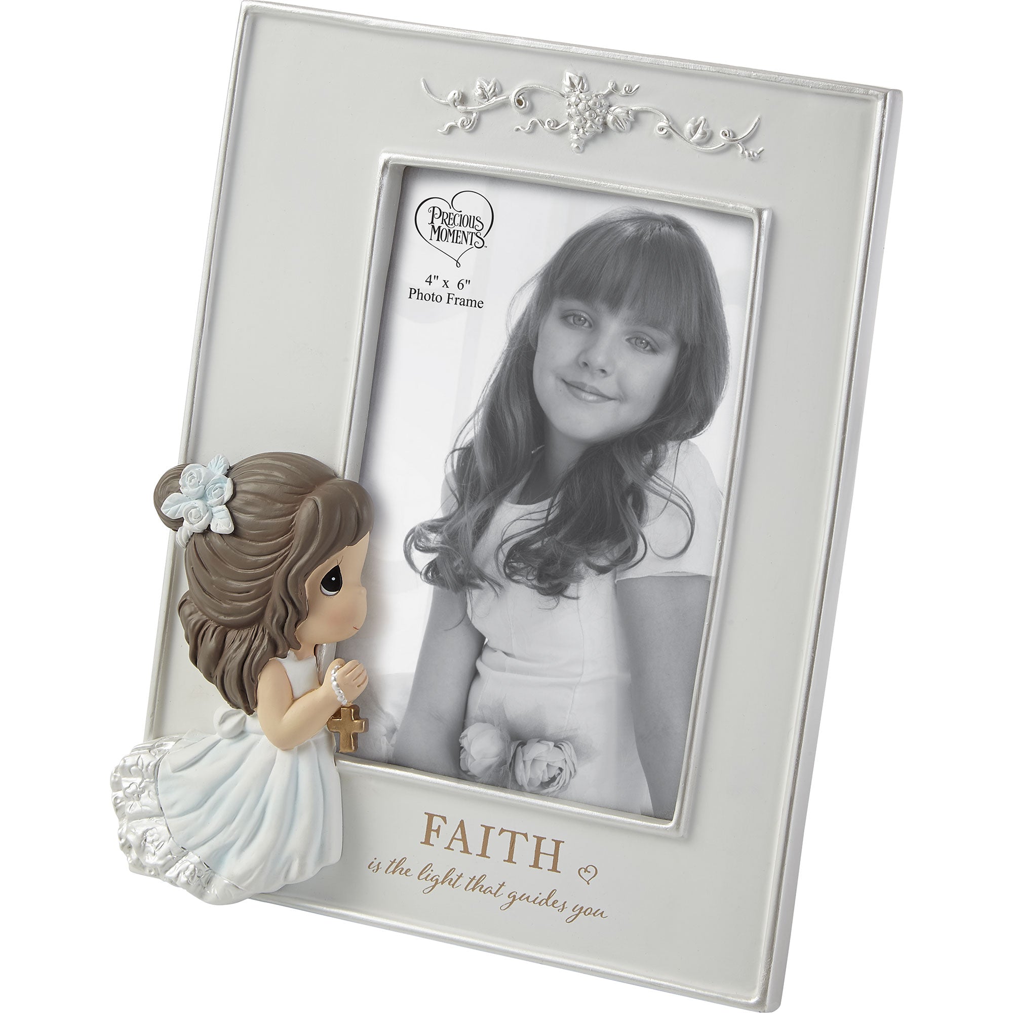 Faith Is The Light That Guides You Girl Photo Frame