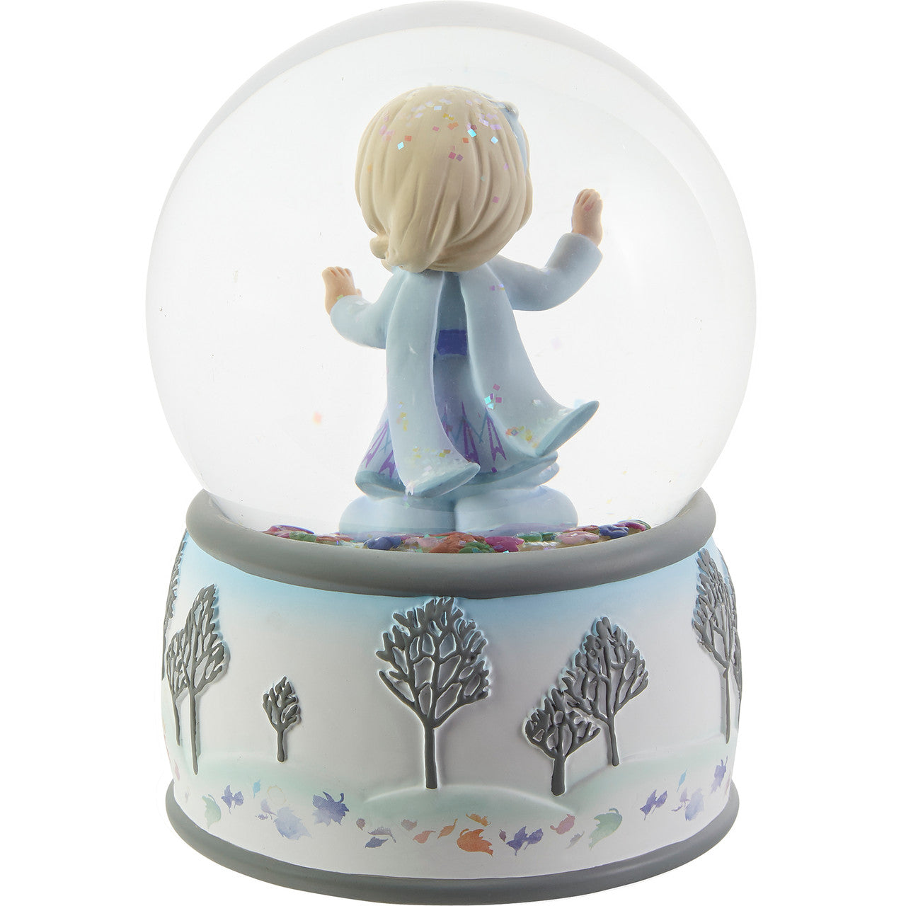 Believe In The Journey Disney Elsa Musical Snow Globe - Image