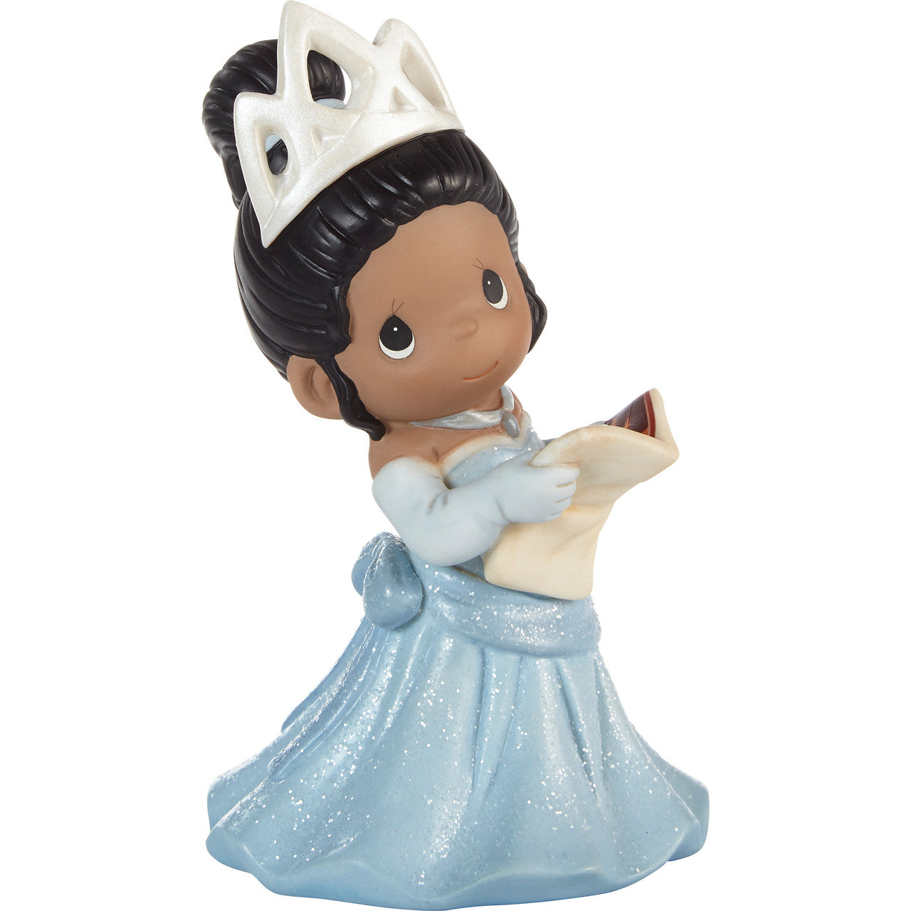 Precious Moments 211026 Disney Showcase My Dream Starts With Me Tiana  Bisque Porcelain Figurine