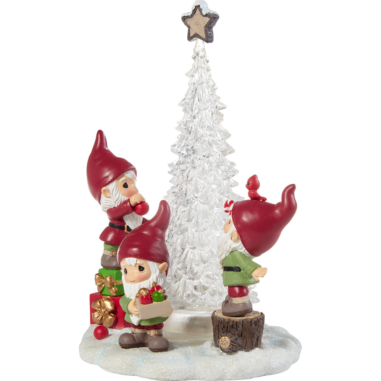 Gnome Place Like Home For The Holidays LED Figurine - Image