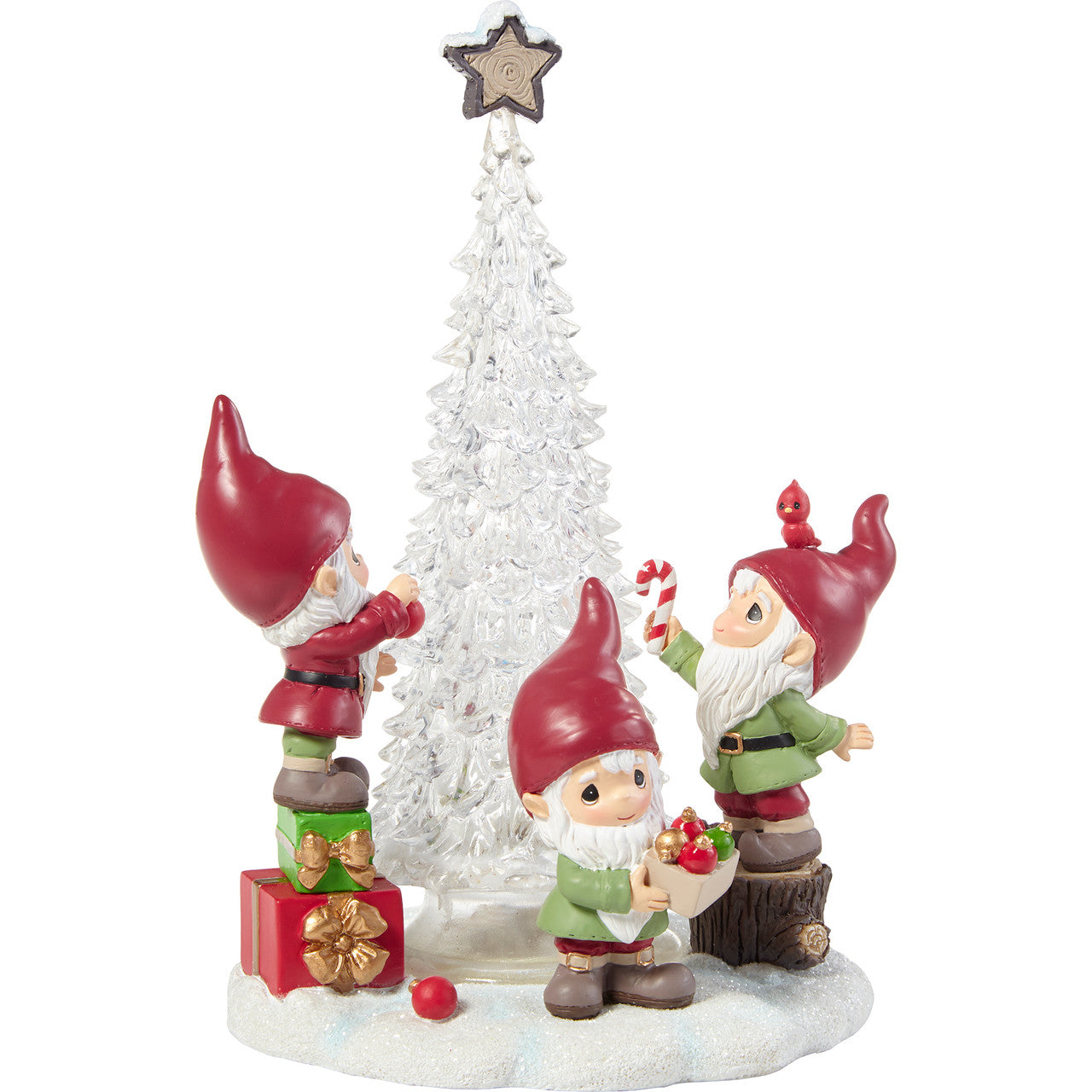 Gnome Place Like Home For The Holidays LED Figurine - Image