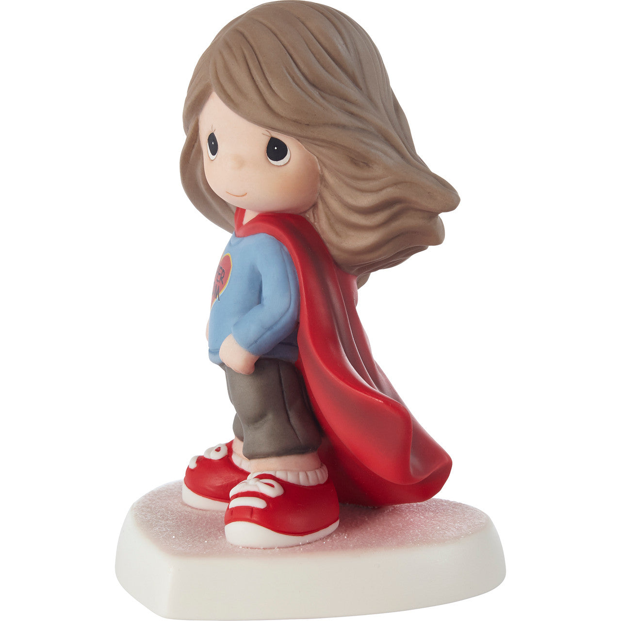You’re My Super Mom Brunette Hair/Light Skin Figurine - Image