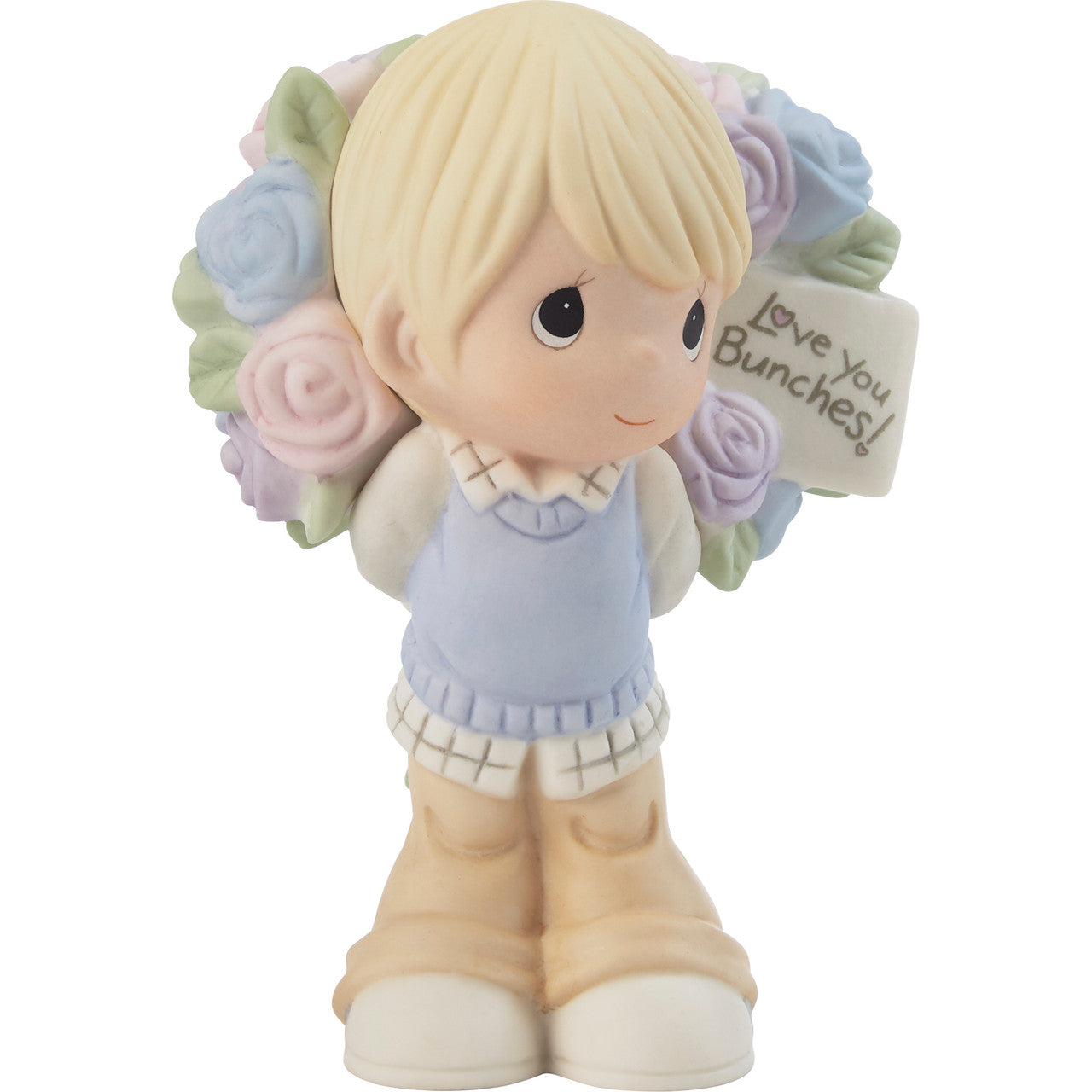 Love You Bunches Boy Figurine - Image