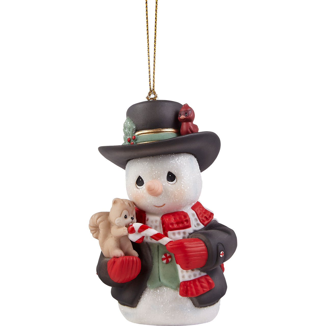 Wishing You A Sweet Season Annual Snowman Ornament - Image