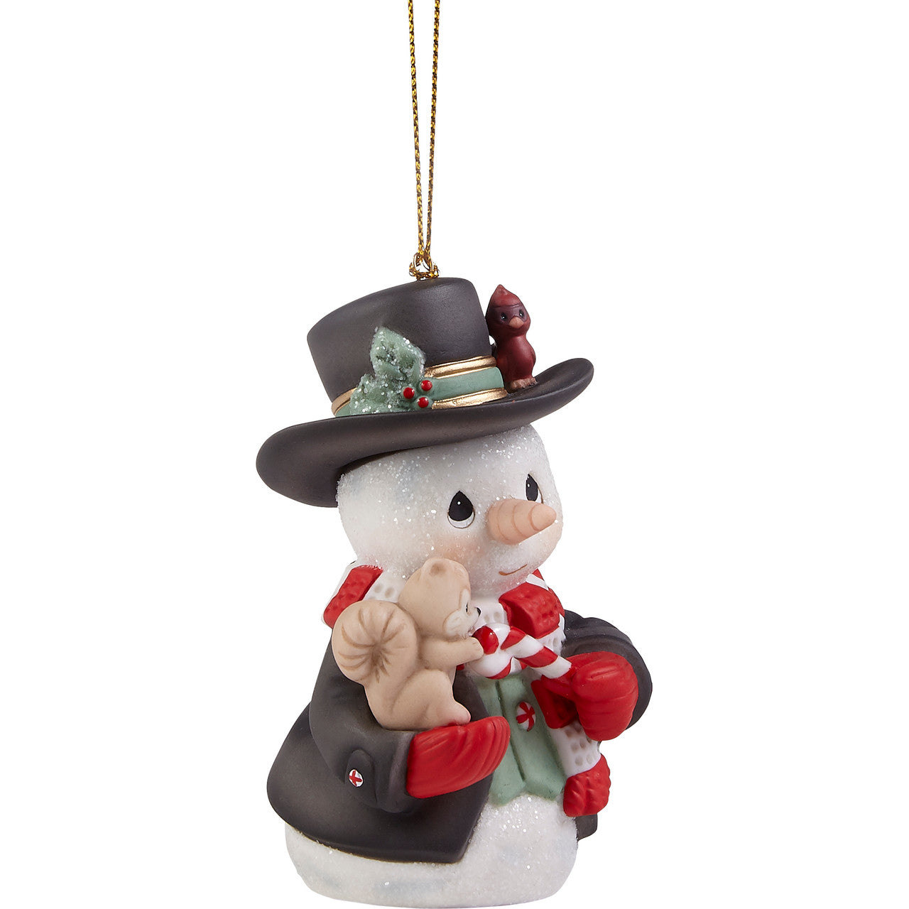 Wishing You A Sweet Season Annual Snowman Ornament - Image
