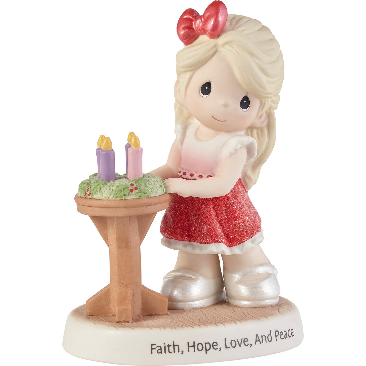 Wishing You Faith, Hope, Love, And Peace Figurine - Image