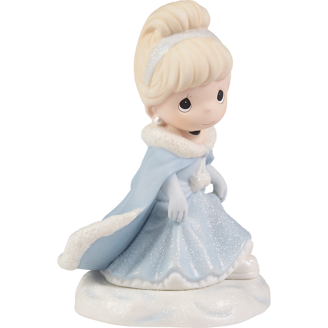 Enchanting Winter Wishes Disney Cinderella Figurine - Image