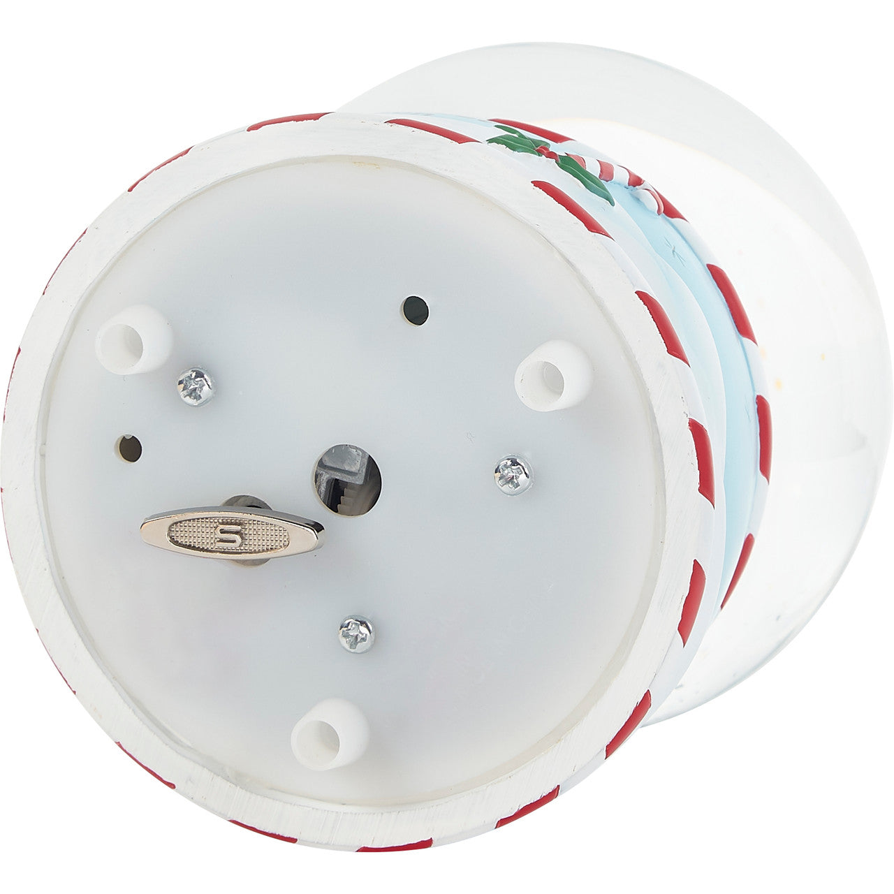 Wishing You A Sweet Season Annual Snowman Musical Snow Globe - Image