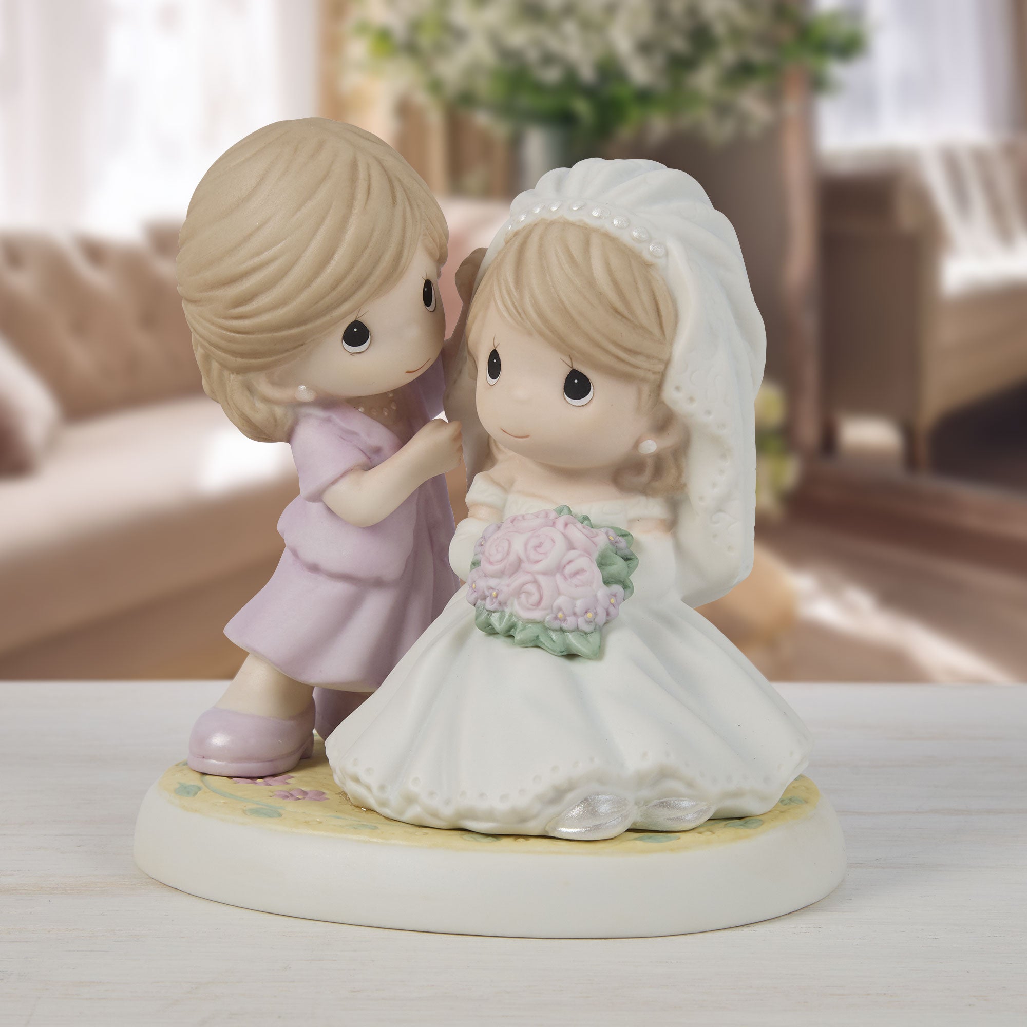 Today A Bride, Always A Daughter Figurine