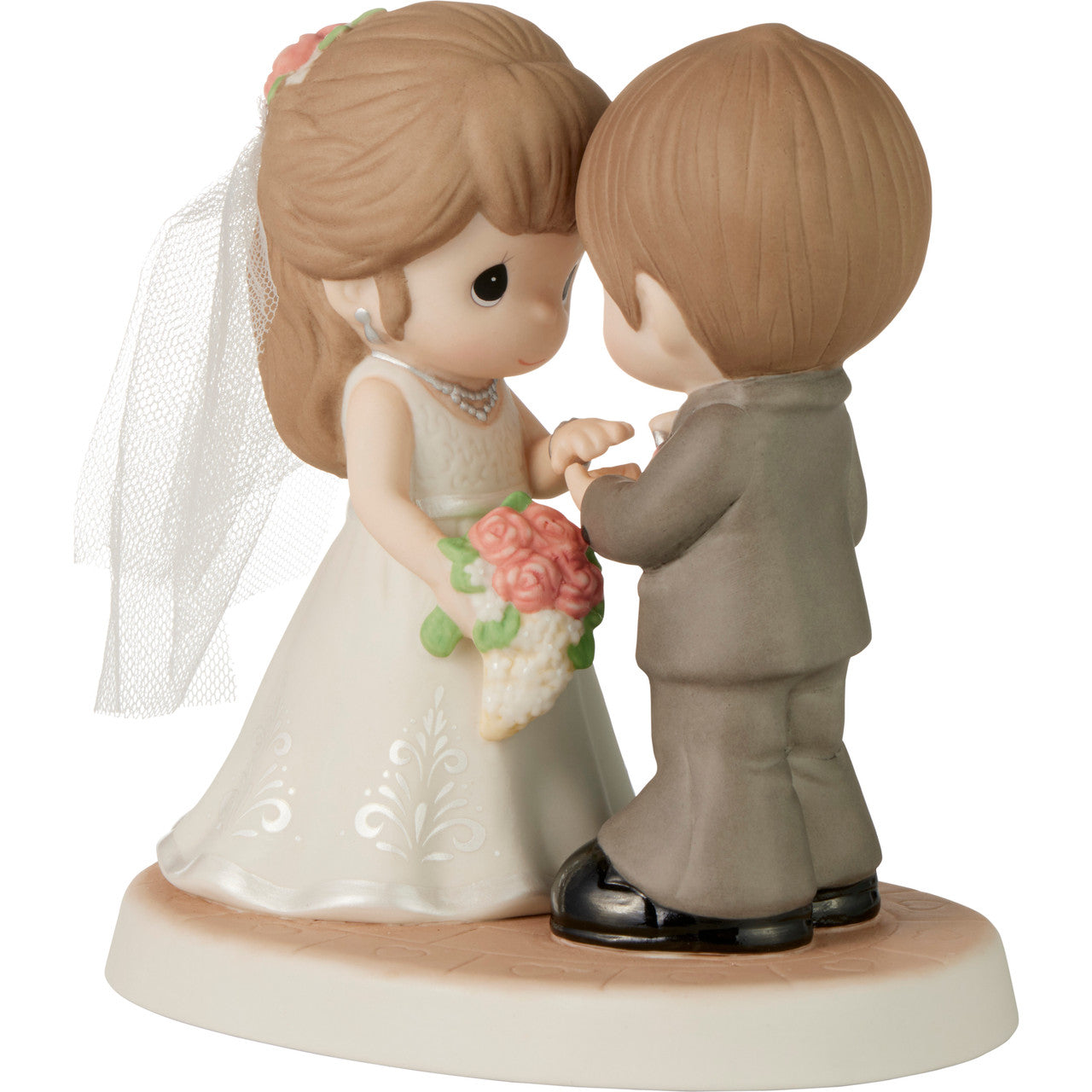 With This Ring, I Thee Wed Figurine Brunette - Image
