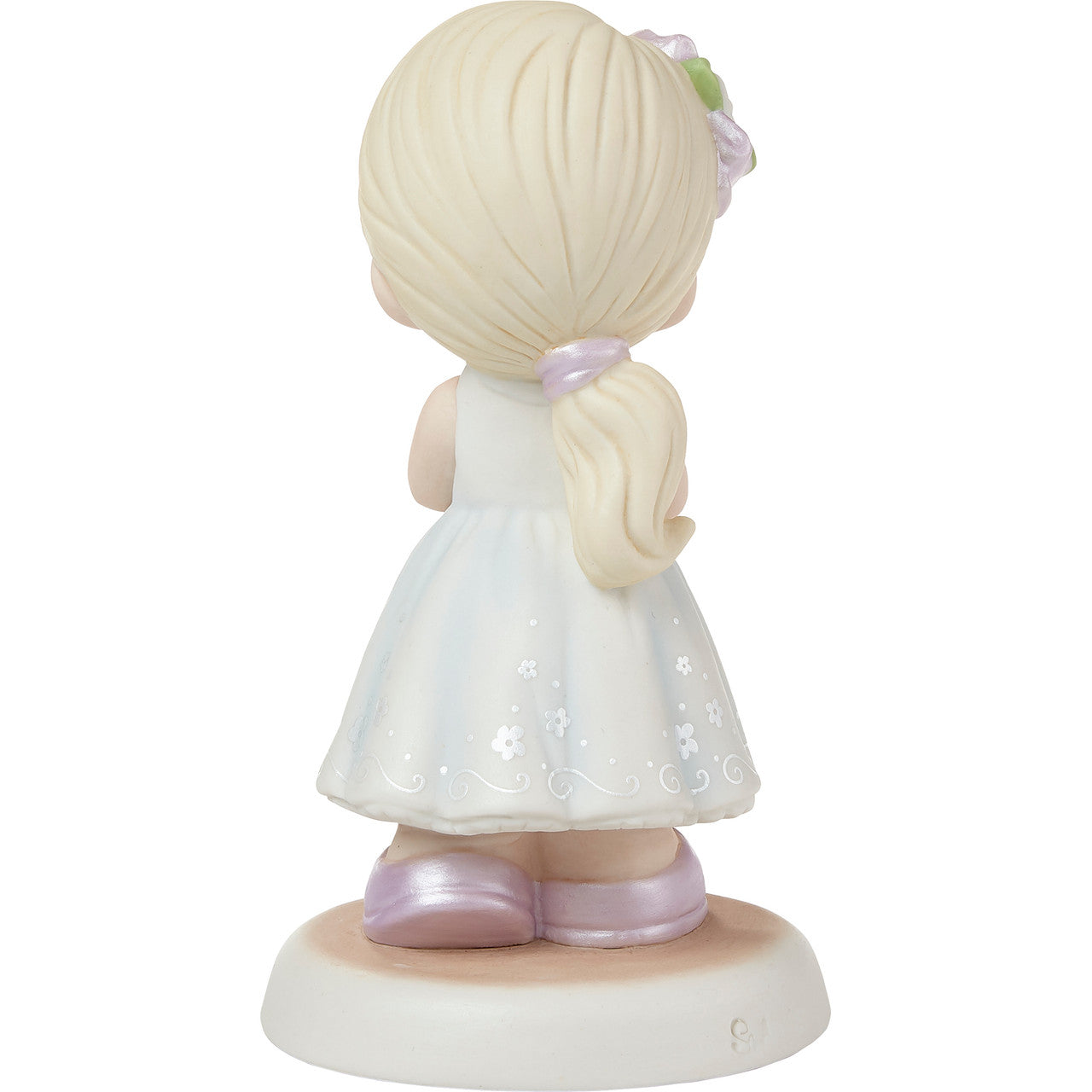 Blessings On Your First Communion Blonde Hair/Light Skin Girl Figurine - Image